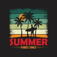 sommar t-shirt vektor