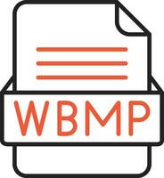 wbmp Datei Format Vektor Symbol
