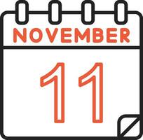 11 November Vektor Symbol