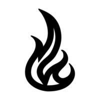 Feuer Symbol Vektor Satz. Flamme Illustration Zeichen Sammlung. brennen Symbol. heiß Logo.