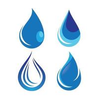 Wassertropfen-Logo-Bilder vektor