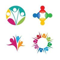 community care logo bilder design vektor