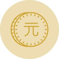 renminbi vektor ikon design