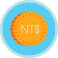 Neu Taiwan Dollar Vektor Symbol Design