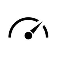 Tachometer Symbol. Instrumententafel Indikator, Geschwindigkeitsmesser, Geschwindigkeit Messung, beschleunigen Ausrüstung. modern Stil Netz Buchseite, App Symbol. Vektor Illustration Design.