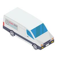 Logistiklieferwagen vektor