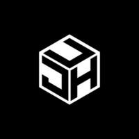 jhu Brief Logo Design, Inspiration zum ein einzigartig Identität. modern Eleganz und kreativ Design. Wasserzeichen Ihre Erfolg mit das auffällig diese Logo. vektor