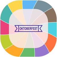 oktoberfest baner vektor ikon