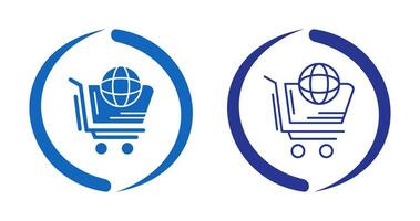 World-Shopping-Vektor-Symbol vektor