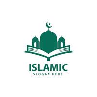 islamischer Logo-Designvektor, Schablonenikonenillustration. vektor