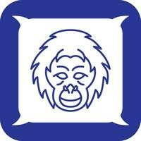 Orang-Utan-Vektorsymbol vektor