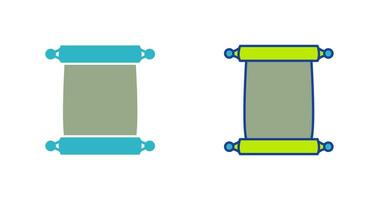 Rolle des Papiervektorsymbols vektor