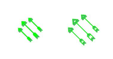 Einzigartiges Pfeil-Vektorsymbol vektor