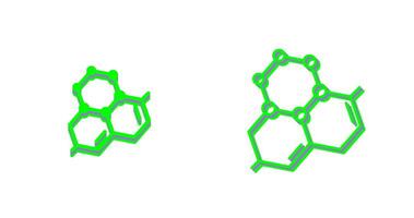 Molekül-Vektor-Symbol vektor