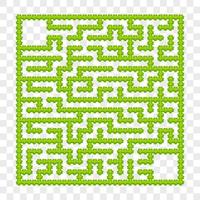 Labyrinth für Kinder. Puzzle für Kinder. Labyrinth Rätsel. vektor