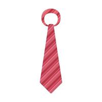 rött slips tillbehör vektor