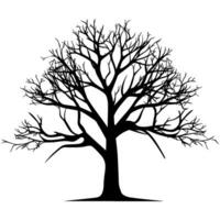 Jahrgang Wald Kiefer Baum Silhouette Vektor, Urwald Baum Silhouette Wald, Kiefer Baum bündeln vektor