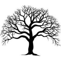 Jahrgang Wald Kiefer Baum Silhouette Vektor, Urwald Baum Silhouette Wald, Kiefer Baum bündeln vektor
