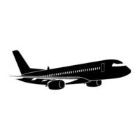 Flugzeug Silhouette Vektor Clip Art