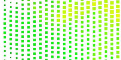 ljusgrön, gul vektormall i rektanglar. vektor