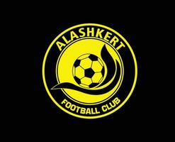 fc alashkert Logo Verein Symbol Armenien Liga Fußball abstrakt Design Vektor Illustration mit schwarz Hintergrund