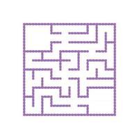 abstraktes Labyrinth. Spiel für Kinder und Erwachsene. Vektor-Illustration vektor