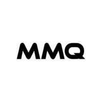 mmq Brief Logo Design, Inspiration zum ein einzigartig Identität. modern Eleganz und kreativ Design. Wasserzeichen Ihre Erfolg mit das auffällig diese Logo. vektor