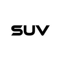 sUV brev logotyp design, inspiration för en unik identitet. modern elegans och kreativ design. vattenmärke din Framgång med de slående detta logotyp. vektor