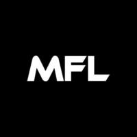 mfl Brief Logo Design, Inspiration zum ein einzigartig Identität. modern Eleganz und kreativ Design. Wasserzeichen Ihre Erfolg mit das auffällig diese Logo. vektor