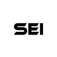 sei brev logotyp design, inspiration för en unik identitet. modern elegans och kreativ design. vattenmärke din Framgång med de slående detta logotyp. vektor