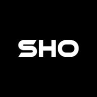 sho Brief Logo Design, Inspiration zum ein einzigartig Identität. modern Eleganz und kreativ Design. Wasserzeichen Ihre Erfolg mit das auffällig diese Logo. vektor