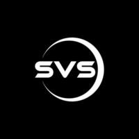 svs brev logotyp design, inspiration för en unik identitet. modern elegans och kreativ design. vattenmärke din Framgång med de slående detta logotyp. vektor