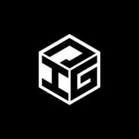 IG J Brief Logo Design, Inspiration zum ein einzigartig Identität. modern Eleganz und kreativ Design. Wasserzeichen Ihre Erfolg mit das auffällig diese Logo. vektor