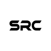 src brev logotyp design, inspiration för en unik identitet. modern elegans och kreativ design. vattenmärke din Framgång med de slående detta logotyp. vektor