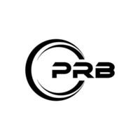 prb brev logotyp design, inspiration för en unik identitet. modern elegans och kreativ design. vattenmärke din Framgång med de slående detta logotyp. vektor