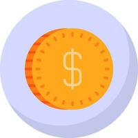 Dollar-Vektor-Icon-Design vektor