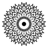 mandala bakgrundsdesign. vektor