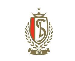 standard de liege klubb logotyp symbol belgien liga fotboll abstrakt design vektor illustration