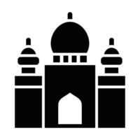 Moschee von Cordoba Vektor Glyphe Symbol zum persönlich und kommerziell verwenden.