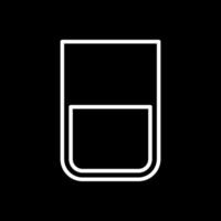 Glas-Vektor-Icon-Design vektor