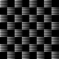 Quadrate geometrisches nahtloses Muster vektor