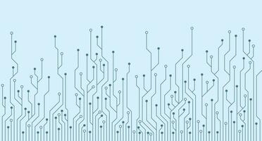 krets styrelse elektronik digital teknologi. abstrakt teknologi bakgrund. krets styrelse med kopia Plats. trogen krets styrelse. vektor illustration