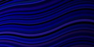 dunkelrosa, blauer Vektorhintergrund mit Bögen. vektor
