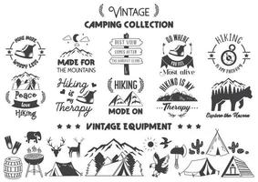 camping offert illustration vektor för banner