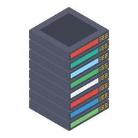 dataserver rack vektor