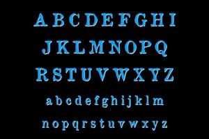 alte schreibmaschine alphabet schrift a bis z vektor