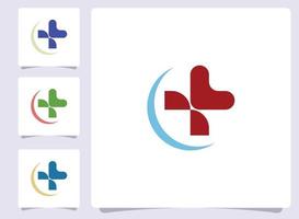 Logo-Vorlage für medizinisches Gesundheitswesen vektor