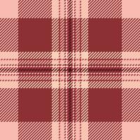 Stoff Tartan Plaid von nahtlos Textur Textil- mit ein Hintergrund Vektor Muster überprüfen.