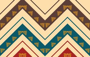 ethnisch abstrakt Ikat Kunst. aztekisch Ornament drucken. geometrisch ethnisch Muster nahtlos Farbe orientalisch. Design zum Hintergrund ,Vorhang, Teppich, Hintergrund, Kleidung, Verpackung, Batik, Vektor Illustration.