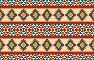 etnisk abstrakt ikat konst. aztec prydnad skriva ut. geometrisk etnisk mönster sömlös Färg orientalisk. design för bakgrund ,ridå, matta, tapet, Kläder, omslag, batik, vektor illustration.